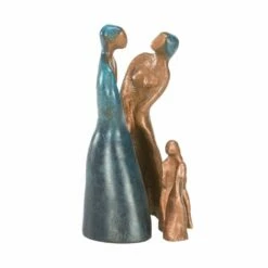 Abstrakte Bronzefiguren 4-teilig - Limitiere Edition - Familie 4-teilig -Outlet GARTENTRAUM Store abstrakte bronzefiguren 4 teilig limitiere edition familie 4 teilig4