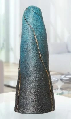 Abstrakte Bronzeskulptur 3-teilig - Menschenfiguren Türkis - Hecate -Outlet GARTENTRAUM Store abstrakte bronzeskulptur 3 teilig menschenfiguren tuerkis hecate3