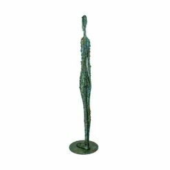 Abstrakte Menschenfigur - Türkis - Limitierte Bronze - Naturverbunden -Outlet GARTENTRAUM Store abstrakte menschenfigur tuerkis limitierte bronze naturverbunden6