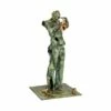 Abstrakte Musikerstatue Aus Bronze - Limitierte Zahl - Straßenmusikant