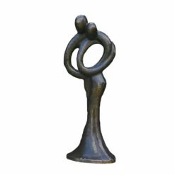 Abstrakte Paar Gartenskulptur - Modern - Moderna