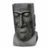 Abstrakter Steinguss Kopf Als Pflanzgefäß Für Den Garten - Satiata / Standard