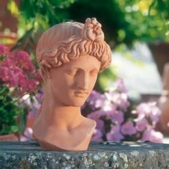 Antike Büste Aus Frostbeständiger Terrakotta - Predis