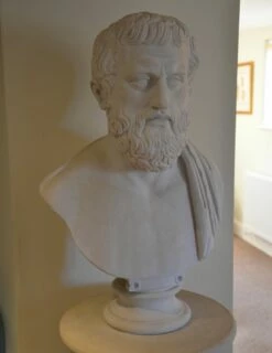 Aristoteles - Gartenbüste Aus Stein -Outlet GARTENTRAUM Store aristoteles gartenbueste aus stein3