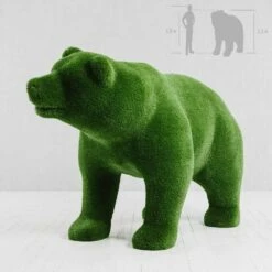 Bärenskulptur Als Topiary - Glasfaserkunststoff - Grün - Ursel -Outlet GARTENTRAUM Store baerenskulptur als topiary glasfaserkunststoff gruen ursel5