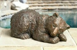 Bärenskulpturen Aus Bronze Jungtiere - 3er Set - Bärenjunge Set -Outlet GARTENTRAUM Store baerenskulpturen aus bronze jungtiere 3er set baerenjunge set5