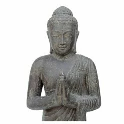 Begrüßende Buddha Skulptur Stehend Aus Steinguss Als Gartendeko - Kaihatsu -Outlet GARTENTRAUM Store begruessende buddha skulptur stehend aus steinguss als gartendeko kaihatsu3
