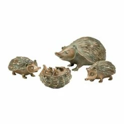 Besondere Igelfigur Aus Bronze Mit Patina - Igelmutter -Outlet GARTENTRAUM Store besondere igelfigur aus bronze mit patina igelmutter3