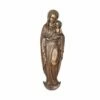 Besondere Metall Wandskulptur - Maria Mit Kind - Madonna Santo -Outlet GARTENTRAUM Store besondere metall wandskulptur maria mit kind madonna santo