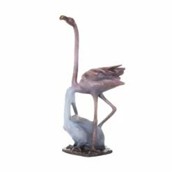 Besondere Vogelskulptur Aus Bronze Mit Pelikan - Flamingo & Pelikan 8 Besondere Vogelskulptur Aus Bronze Mit Pelikan - Flamingo & Pelikan -Outlet GARTENTRAUM Store besondere vogelskulptur aus bronze mit pelikan flamingo pelikan3