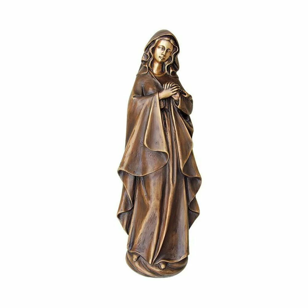 Betende Bronzestatue Maria Aus Bronze - Madonna Nicola 3 Betende Bronzestatue Maria Aus Bronze - Madonna Nicola