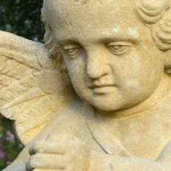 Betender Engel Steinskulptur - Camael -Outlet GARTENTRAUM Store betender engel steinskulptur camael3