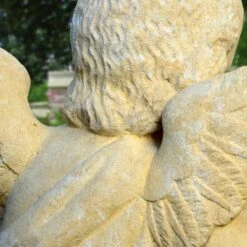 Betender Engel Steinskulptur - Camael -Outlet GARTENTRAUM Store betender engel steinskulptur camael4