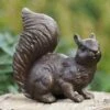 Braunes Eichhörnchen Aus Bronze - Hörnchen Mio