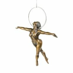 Bronze Aktskulptur Akrobatin In Der Luft - Limitiert - Ankaa