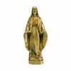 Bronze Gartenskulptur - Madonna Mit Ausgebreiteten Armen - Maria Fama
