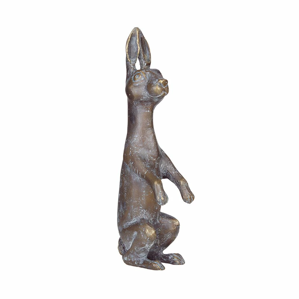 Bronze Tierfigur Hase - Limitierte Künstleredition - Hase 3 Bronze Tierfigur Hase - Limitierte Künstleredition - Hase