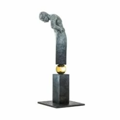 Bronzebüste Balance Aus Limitierter Künstleredition - That Is The Question -Outlet GARTENTRAUM Store bronzebueste balance aus limitierter kuenstleredition that is the question6