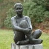 Bronzefigur Mit Nackter Frau Für Den Garten - Ellena -Outlet GARTENTRAUM Store bronzefigur mit nackter frau fuer den garten ellena