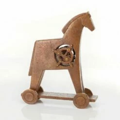 Bronzeskulptur Aus Kunsthandwerk - Limitiertes Design - Trojanisches Pferd 8 Bronzeskulptur Aus Kunsthandwerk - Limitiertes Design - Trojanisches Pferd -Outlet GARTENTRAUM Store bronzeskulptur aus kunsthandwerk limitiertes design trojanisches pferd3