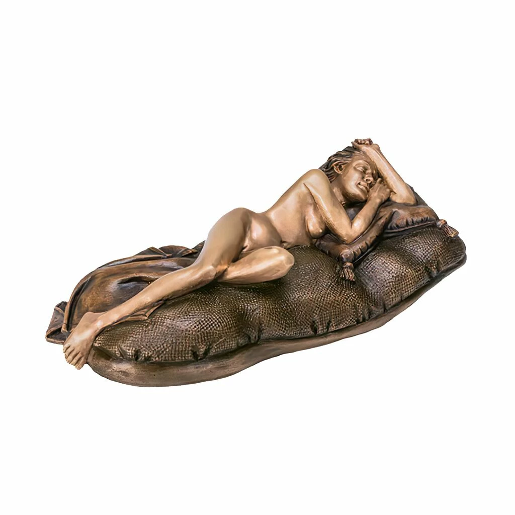 Bronzeskulptur Limitiert - Schlafende Frauenfigur - Sleeping Beauty 3 Bronzeskulptur Limitiert - Schlafende Frauenfigur - Sleeping Beauty