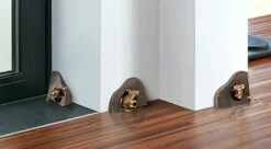 Bronzeskulptur Maus Sitzt Vor Loch Für Wände - Mauseloch -Outlet GARTENTRAUM Store bronzeskulptur maus sitzt vor loch fuer waende mauseloch3