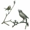 Bronzeskulpturen Singvögel Set Mit Patina - Singvögel Set -Outlet GARTENTRAUM Store bronzeskulpturen singvoegel set mit patina singvoegel set