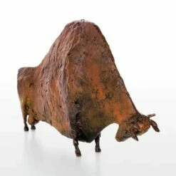 Bronzestier In Rostoptik Aus Limitierter Künstlerhand - Großer Stier -Outlet GARTENTRAUM Store bronzestier in rostoptik aus limitierter kuenstlerhand grosser stier2