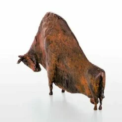 Bronzestier In Rostoptik Aus Limitierter Künstlerhand - Großer Stier -Outlet GARTENTRAUM Store bronzestier in rostoptik aus limitierter kuenstlerhand grosser stier4