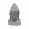 Buddha-Büste Aus Flussstein Als Gartendekoration - Protomi -Outlet GARTENTRAUM Store buddha bueste aus flussstein als gartendekoration protomi
