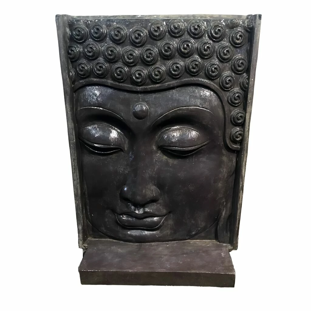 Buddharelief Aus Steinguss Als Wasserspiel Für Den Garten - Asakam 3 Buddharelief Aus Steinguss Als Wasserspiel Für Den Garten - Asakam