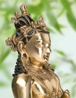 Buddhistische Gottheit Als Kunstvolle Bronze Skulptur - Jambhala, Gott Des Reichtums -Outlet GARTENTRAUM Store buddhistische gottheit als kunstvolle bronze skulptur jambhala gott des reichtums3