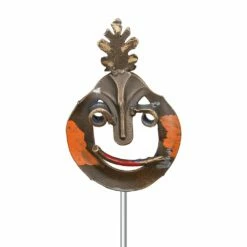 Bunte Maske - Bronzeplastik Limitierte Auflage - Maske 1