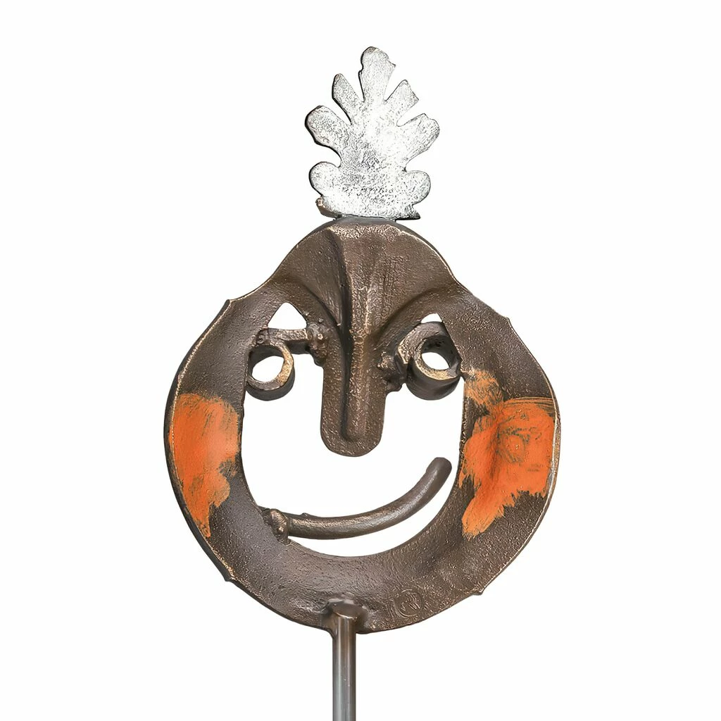 Bunte Maske - Bronzeplastik Limitierte Auflage - Maske 1 4 Bunte Maske - Bronzeplastik Limitierte Auflage - Maske 1 – Bild 2