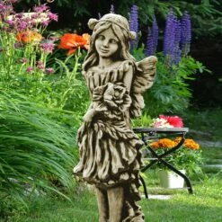 Deko Garten Elfe Aus Steinguss - Papavera