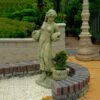 Dekorative Frauen Statue Mit Korb Und Krügen - Bepflanzbar - Ariana -Outlet GARTENTRAUM Store dekorative frauen statue mit korb und kruegen bepflanzbar ariana