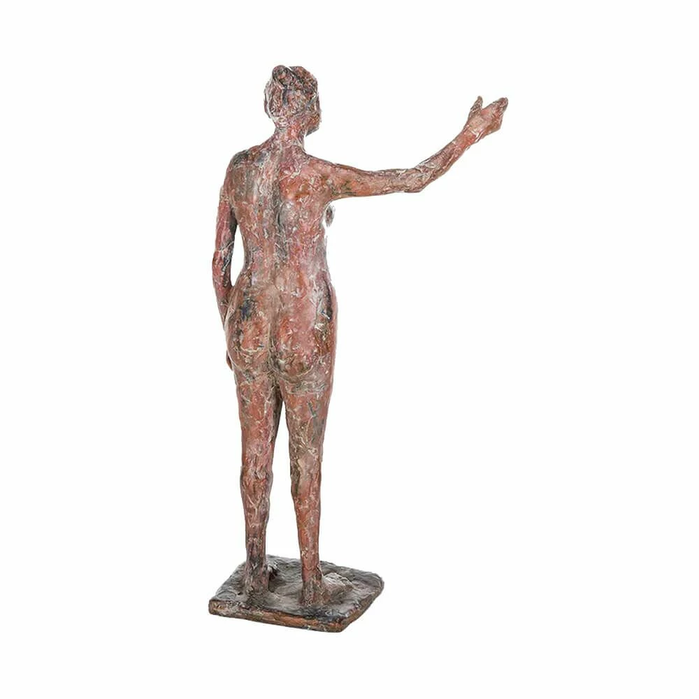 Den Weg Zeigende Frauenfigur Aus Bronze - Limitiert - Anna 4 Den Weg Zeigende Frauenfigur Aus Bronze - Limitiert - Anna – Bild 2