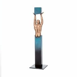 Designer Mann Bronzebüste Im Modernen Design - Yes, I Can 10 Designer Mann Bronzebüste Im Modernen Design - Yes, I Can -Outlet GARTENTRAUM Store designer mann bronzebueste im modernen design yes i can4