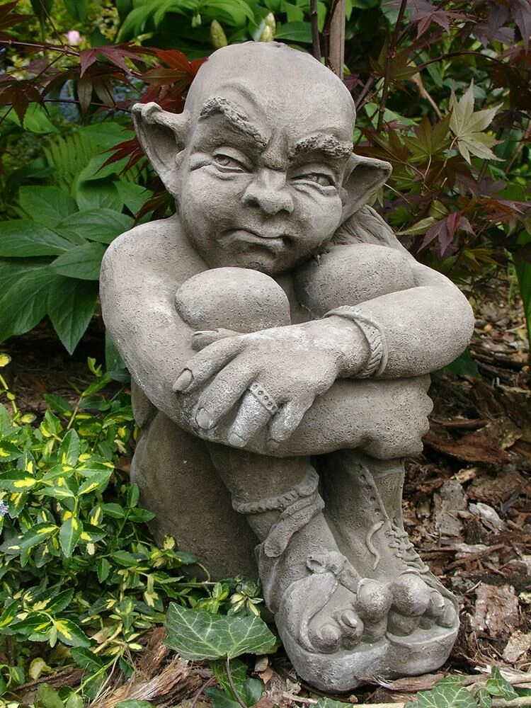 Devonshire Gargoyle Steinfigur - Grumbart 4 Devonshire Gargoyle Steinfigur - Grumbart – Bild 2