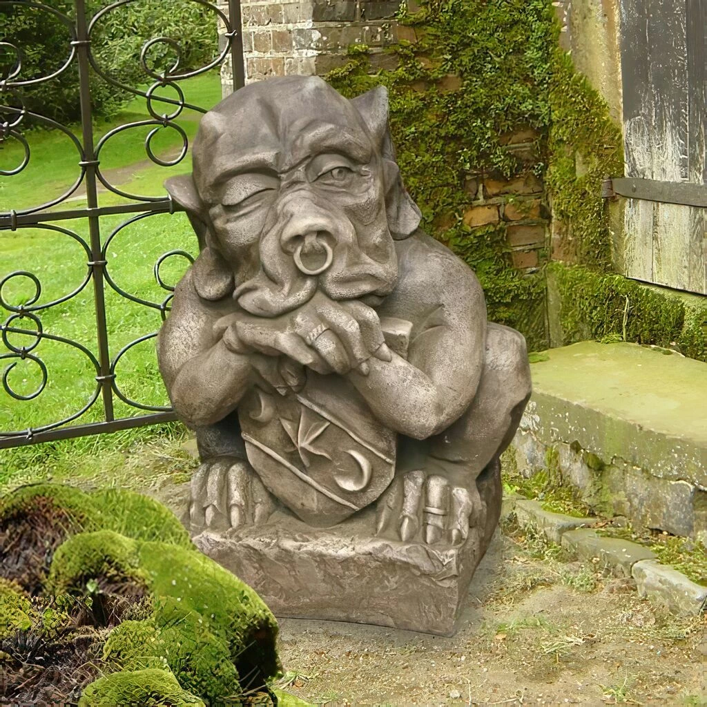 Devonshire Kobold Steinfigur - Duncan 3 Devonshire Kobold Steinfigur - Duncan