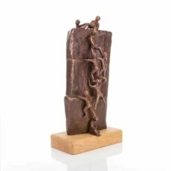 Die Leiter Erklimmen - Bronzeskulptur Vom Designer - Reality -Outlet GARTENTRAUM Store die leiter erklimmen bronzeskulptur vom designer reality3