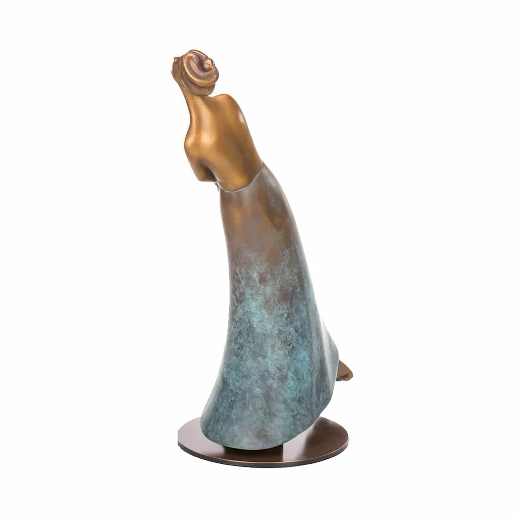 Die Zeit Schreitet Voran - Limitierte Bronze Frauenstatue - Time 6 Die Zeit Schreitet Voran - Limitierte Bronze Frauenstatue - Time – Bild 4