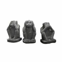 Drei Affen "nichts Hören, Nichts Sehen, Nichts Sagen" - Die 3 Affen