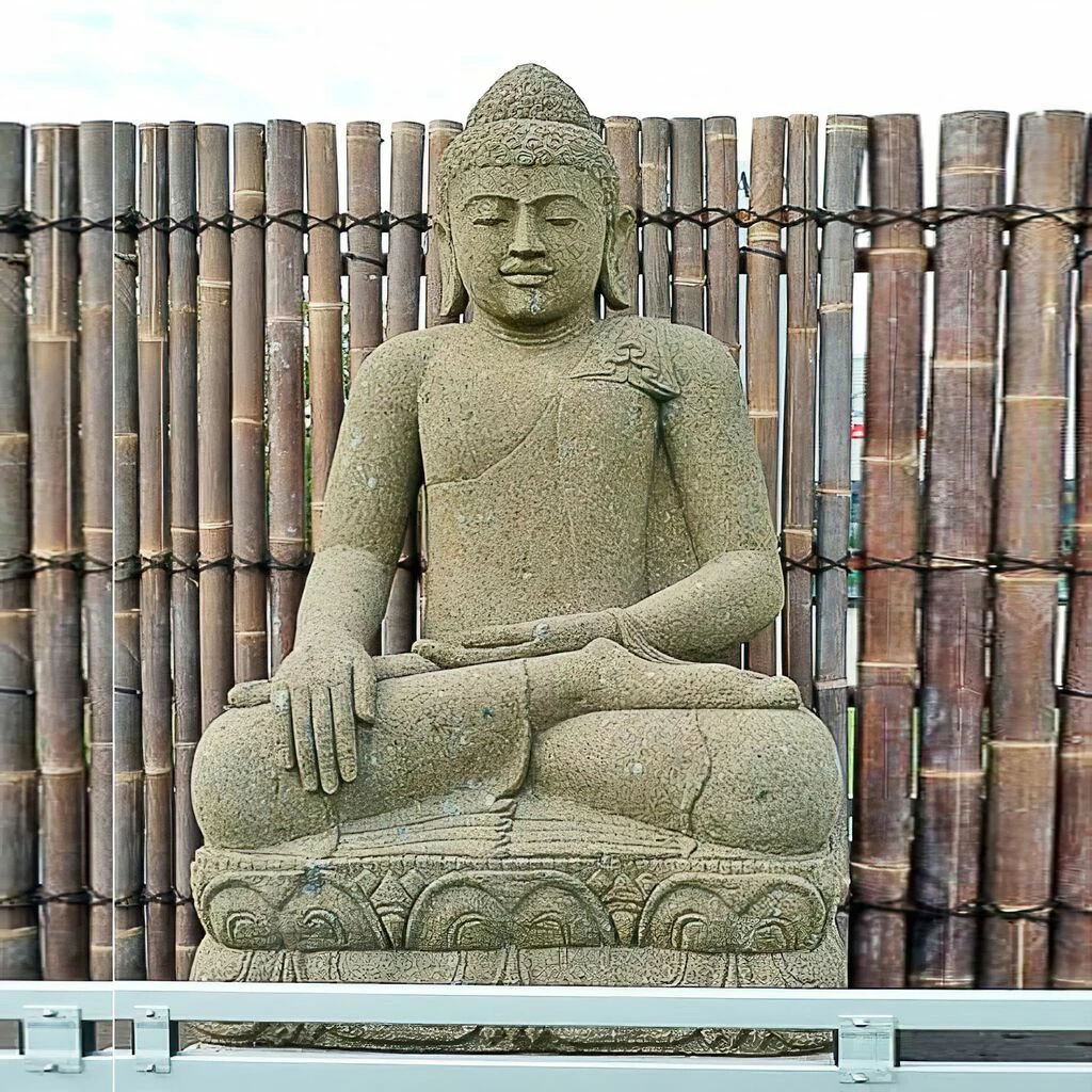 Einzigartige Stein Buddha Skulptur Hamedi 4 Einzigartige Stein Buddha Skulptur Hamedi – Bild 2