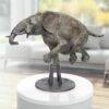 Elefant Balanciert Auf Hocker - Bronzeskulptur Limitiert - Zirkuselefant -Outlet GARTENTRAUM Store elefant balanciert auf hocker bronzeskulptur limitiert zirkuselefant