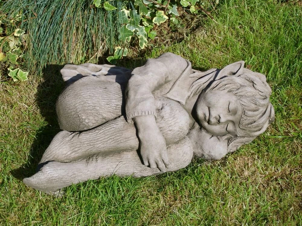 Elfenfigur Faye - Steingussfigur Fü¸r Den Garten 4 Elfenfigur Faye - Steingussfigur Fü¸r Den Garten – Bild 2