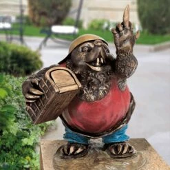 Farbige Maulwurf Outdoor Skulptur Aus Bronze - Maulwurf