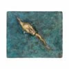 Farbiges Bronze Wandrelief Mit Gold-Kopf - Limitiert - Relief Metamorphose 2 Farbiges Bronze Wandrelief Mit Gold-Kopf - Limitiert - Relief Metamorphose -Outlet GARTENTRAUM Store farbiges bronze wandrelief mit gold kopf limitiert relief metamorphose