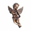 Fliegender Engel Aus Bronze Mit Posaune - Angelo Tetere 2 Fliegender Engel Aus Bronze Mit Posaune - Angelo Tetere -Outlet GARTENTRAUM Store fliegender engel aus bronze mit posaune angelo tetere