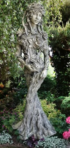 Florale Frauenskulptur Als Königin Der Natur - Ada 7 Florale Frauenskulptur Als Königin Der Natur - Ada -Outlet GARTENTRAUM Store florale frauenskulptur als koenigin der natur ada3